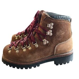 DEXTER Brown Suede Leather Hiking Boots Men’s size 5 1/2 = Women’s size 7